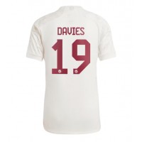 Bayern Munich Alphonso Davies #19 Tredjeställ 2023-24 Kortärmad